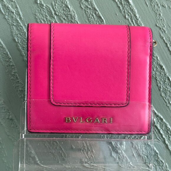 Bvlgari Rare Pink Serpenti Wallet - Picture 1 of 9